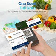 Etekcity Smart Kitchen Scale ESN00 Silver