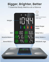 Renpho Smart Scale R-MSB01 Gray