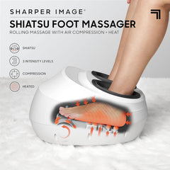Sharper Image Foot Massager 1013247 White