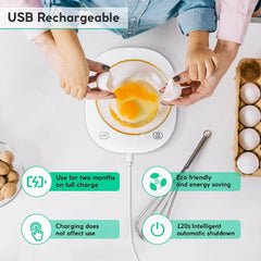 Arboleaf Smart Kitchen Scale CK10G White