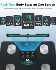 Arboleaf Smart Scale CS10K Black