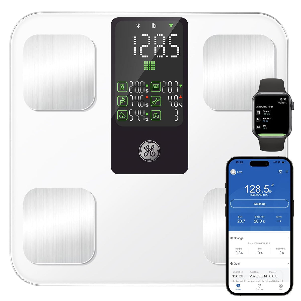 GE Smart Scale CS20P White