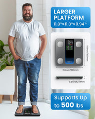 Renpho Smart Scale R-MSB01 Gray