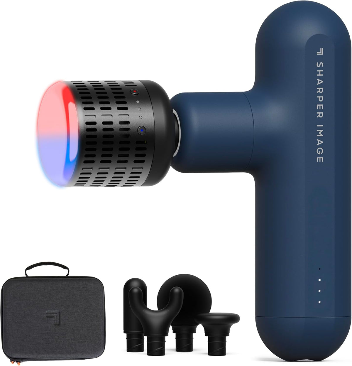 Sharper Image Massage Gun Model 1019691 Navy